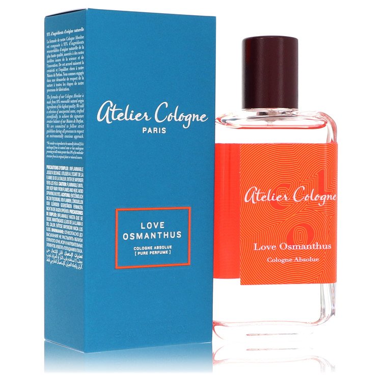 love osmanthus by atelier cologne pure perfume spray (unisex) 3.3 oz