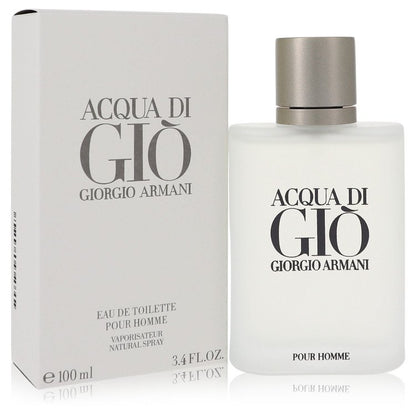 acqua di gio by giorgio armani eau de toilette spray 3.3 oz