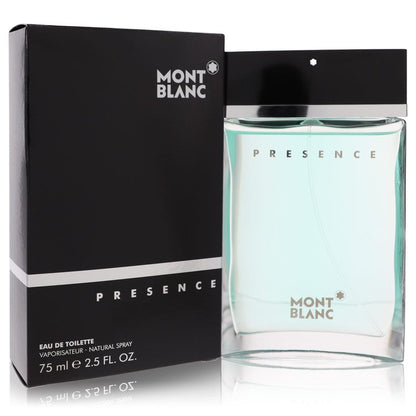 presence by mont blanc eau de toilette spray 2.5 oz