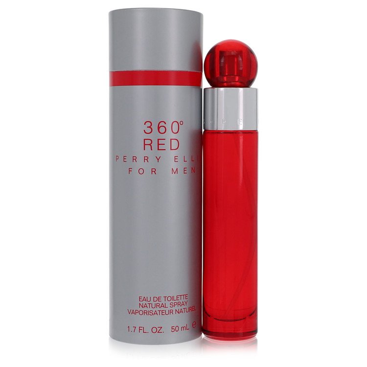 perry ellis 360 red by perry ellis eau de toilette spray 1.7 oz