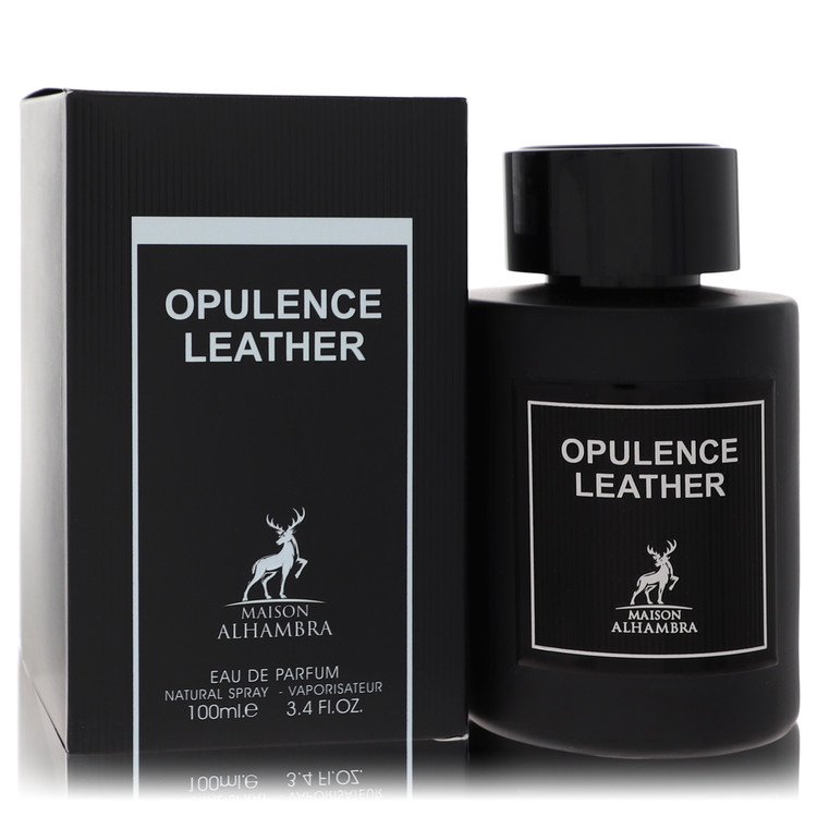 maison alhambra opulence leather by maison alhambra eau de parfum spray 3.4 oz