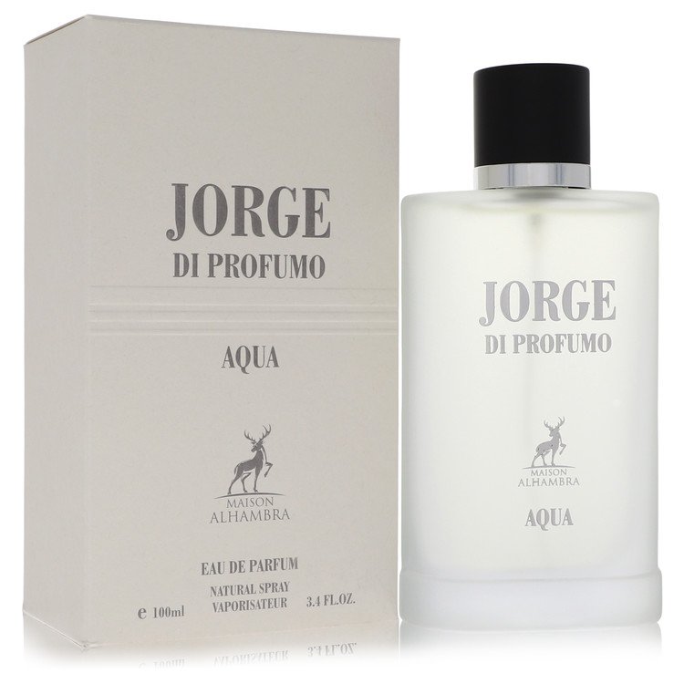 maison alhambra jorge di profumo aqua by maison alhambra eau de parfum spray 3.4 oz