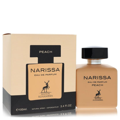 maison alhambra narissa peach by maison alhambra eau de parfum spray 3.4 oz