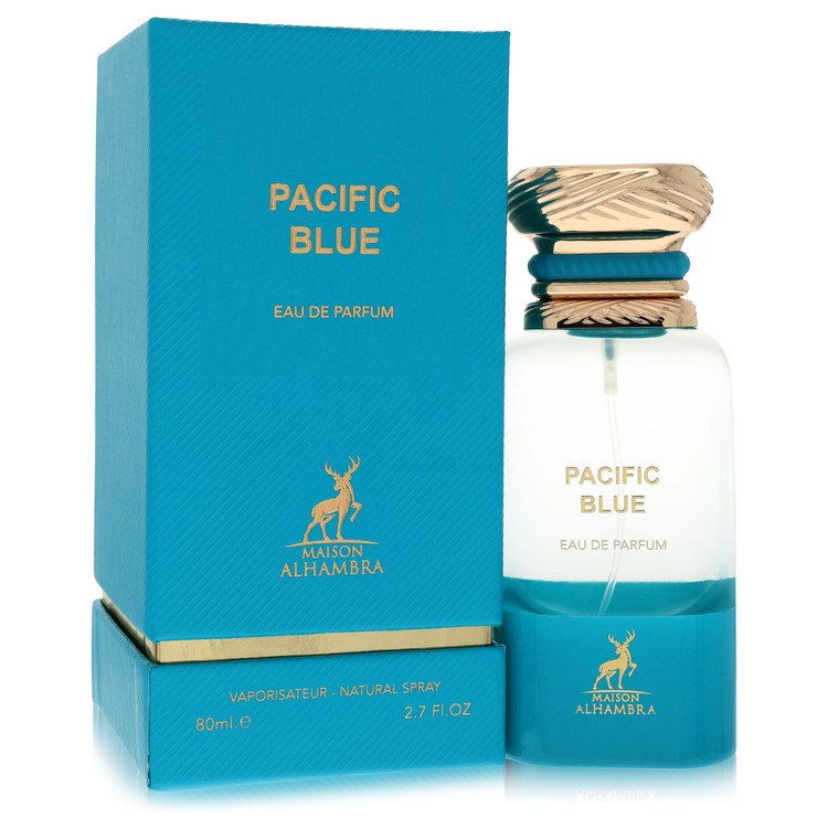 maison alhambra pacific blue by maison alhambra eau de parfum spray (unisex) 2.7 oz