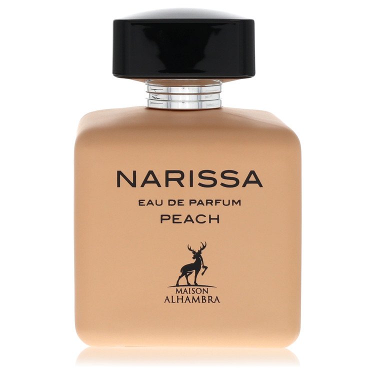 maison alhambra narissa peach by maison alhambra eau de parfum spray (unboxed) 3.4 oz