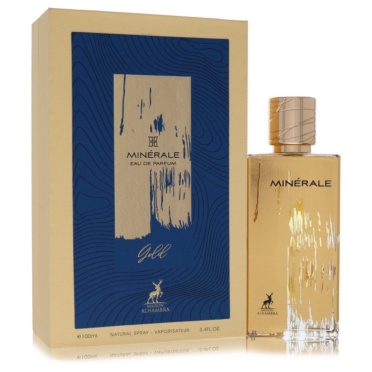 maison alhambra minerale gold by maison alhambra eau de parfum spray 3.4 oz