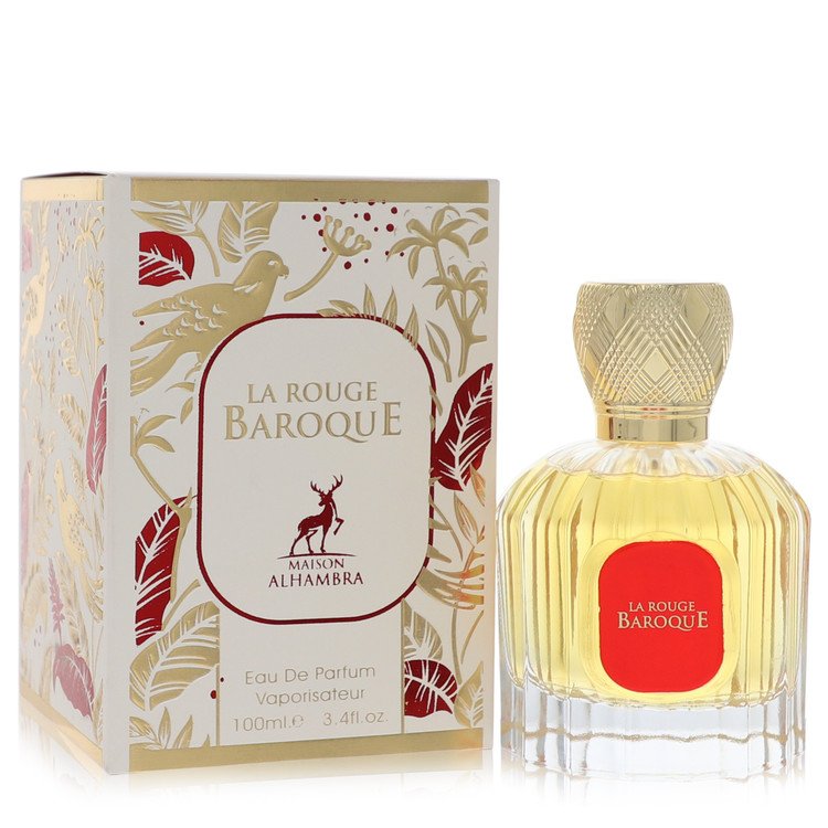 maison alhambra baroque rouge 540 by maison alhambra eau de parfum spray (unisex) 3.4 oz