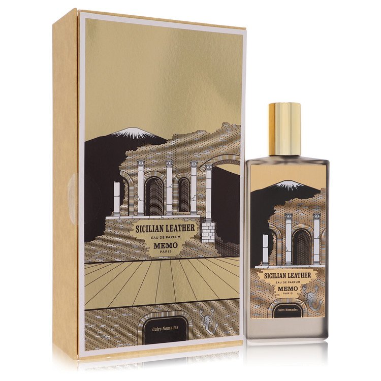 memo sicilian leather by memo eau de parfum spray (unisex) 2.5 oz