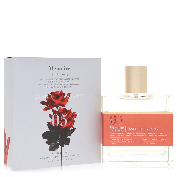 memoire archives candle lit evening by memoire archives eau de parfum spray (unisex) 3.4 oz