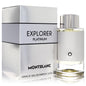 montblanc explorer platinum by mont blanc eau de parfum spray 3.4 oz