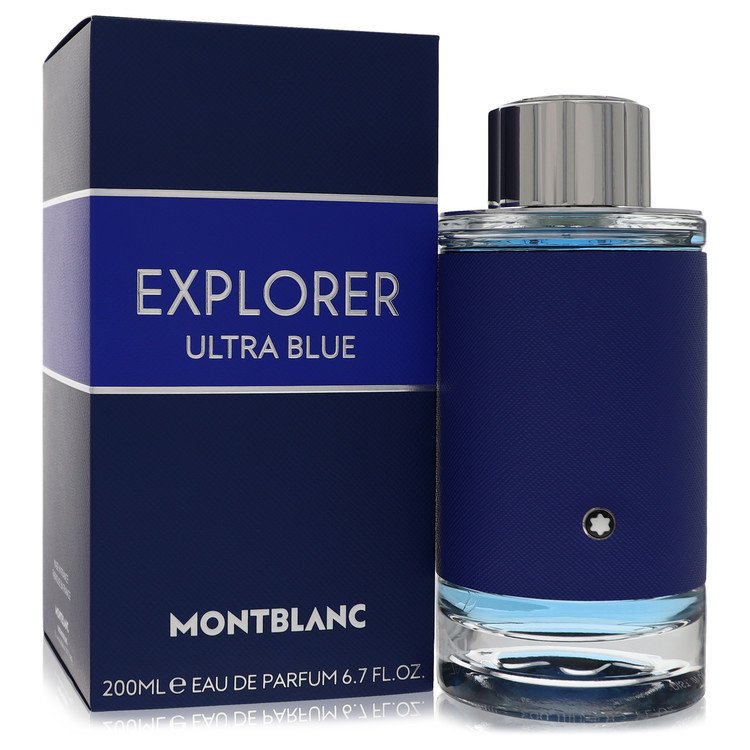 montblanc explorer ultra blue by mont blanc eau de parfum spray 6.7 oz