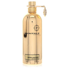montale aoud leather by montale eau de parfum spray (unisex unboxed) 3.4 oz