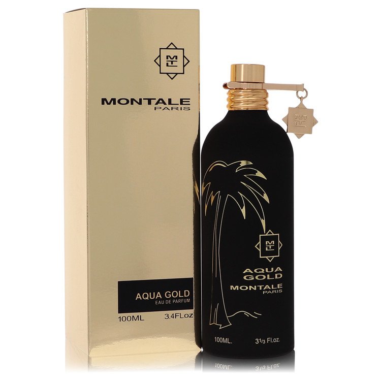 montale aqua gold by montale eau de parfum spray 3.4 oz