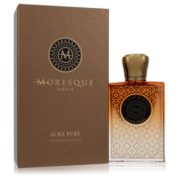moresque alma pure secret collection by moresque eau de parfum spray (unisex) 2.5 oz
