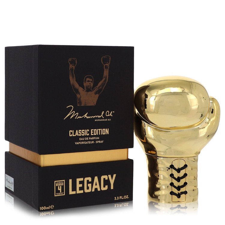 muhammad ali legacy round 4 by muhammad ali eau de parfum spray (classic edition) 3.3 oz