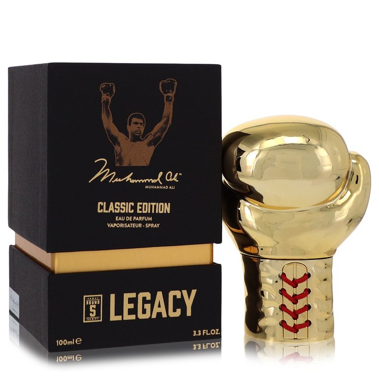 muhammad ali legacy round 5 by muhammad ali eau de parfum spray (classic edition) 3.3 oz