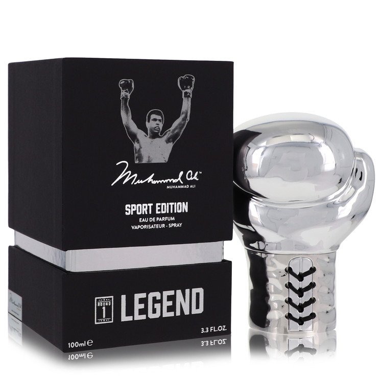 muhammad ali legend round 1 by muhammad ali eau de parfum spray (sport edition) 3.3 oz