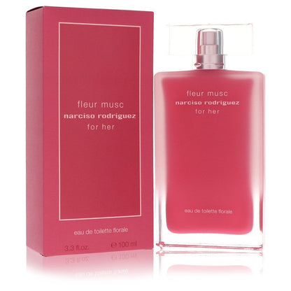 narciso rodriguez fleur musc by narciso rodriguez eau de toilette florale spray 3.3 oz
