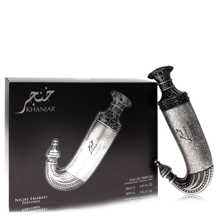 niche emarati khanjar by lattafa eau de parfum spray 2.8 oz