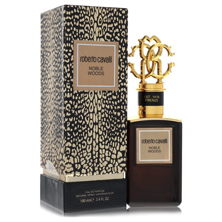 noble woods by roberto cavalli eau de parfum spray 3.4 oz