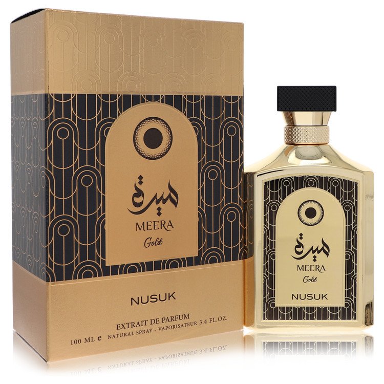 nusuk meera gold by nusuk extrait de parfum spray (unisex) 3.4 oz
