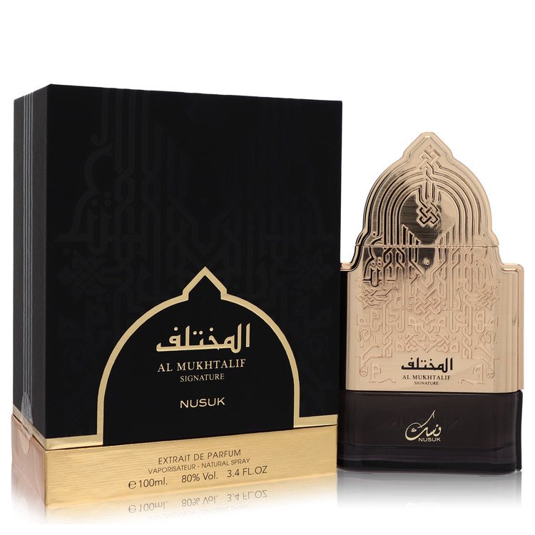 nusuk al mukhtalif signature by nusuk extrait de parfum spray (unisex) 3.4 oz