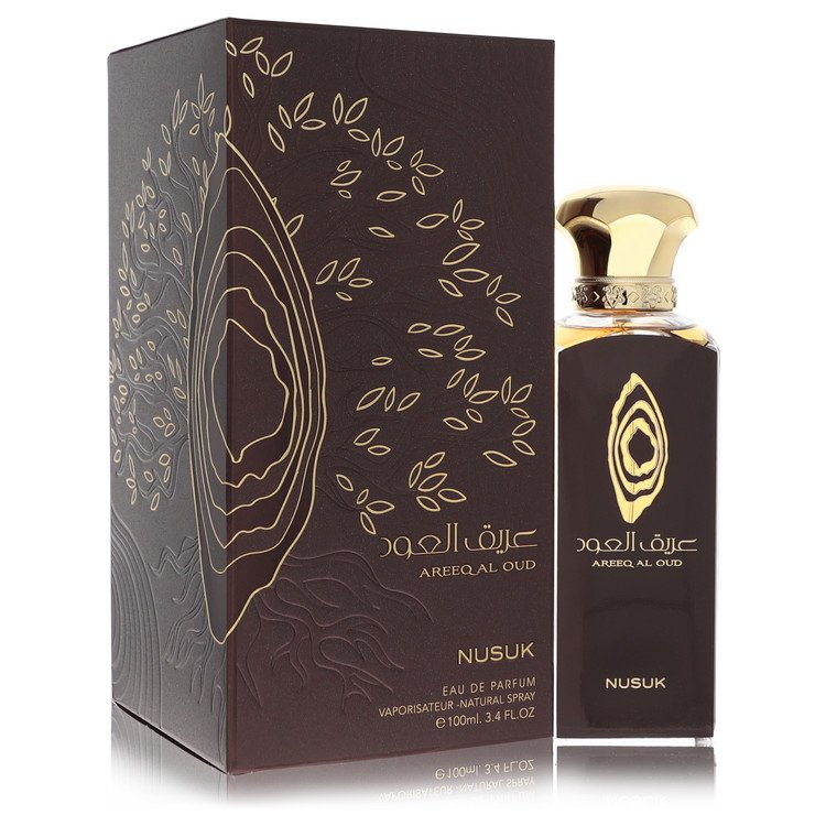 nusuk areeq al oud by nusuk eau de parfum spray (unisex) 3.4 oz