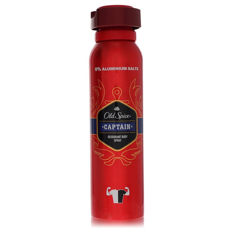 old spice captain by old spice deodorant spray 5 oz