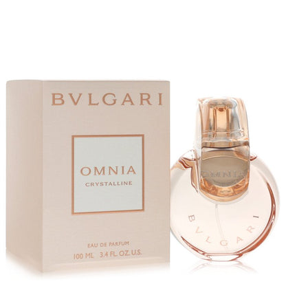 omnia crystalline by bvlgari eau de parfum spray 3.4 oz