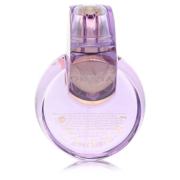 omnia amethyste by bvlgari eau de toilette spray (tester) 3.4 oz