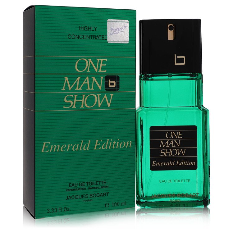 one man show emerald by jacques bogart eau de toilette spray 3.4 oz