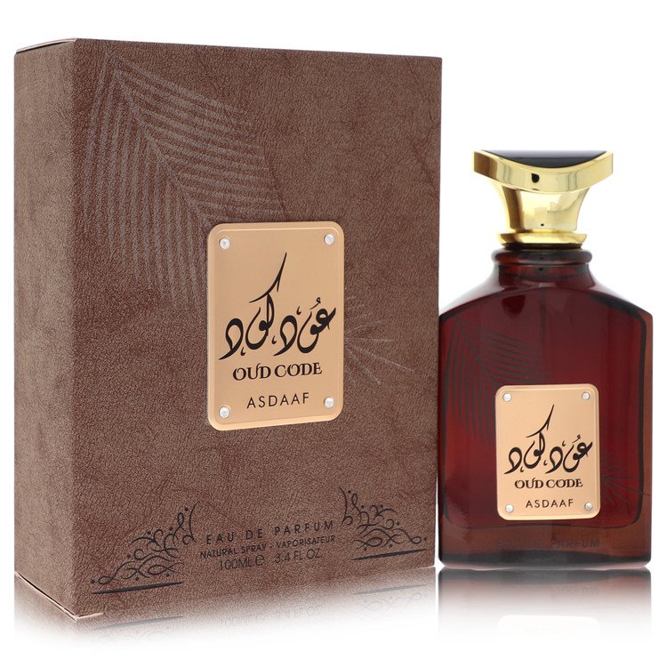 lattafa asdaaf oud code by lattafa eau de parfum spray (unisex) 3.4 oz