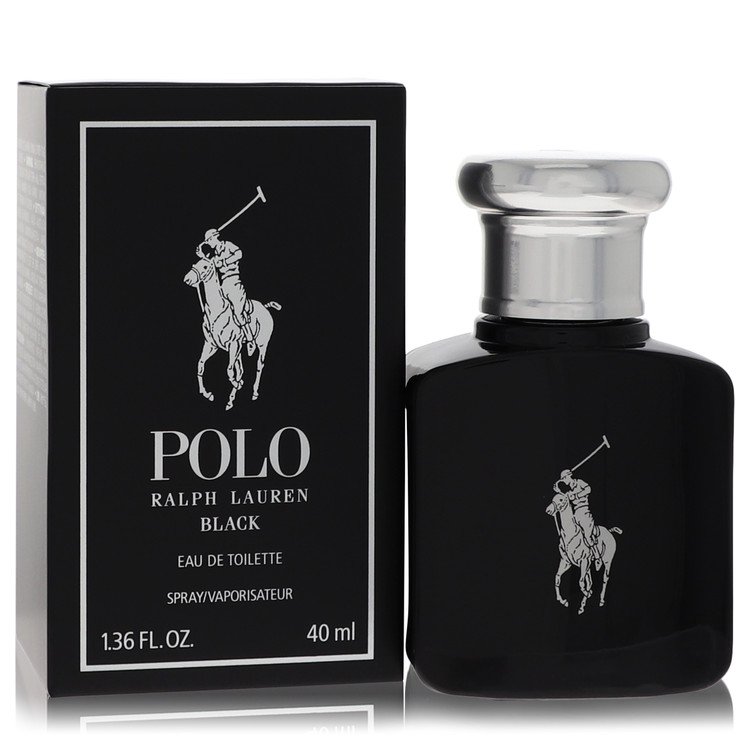 polo black by ralph lauren eau de toilette spray 1.4 oz