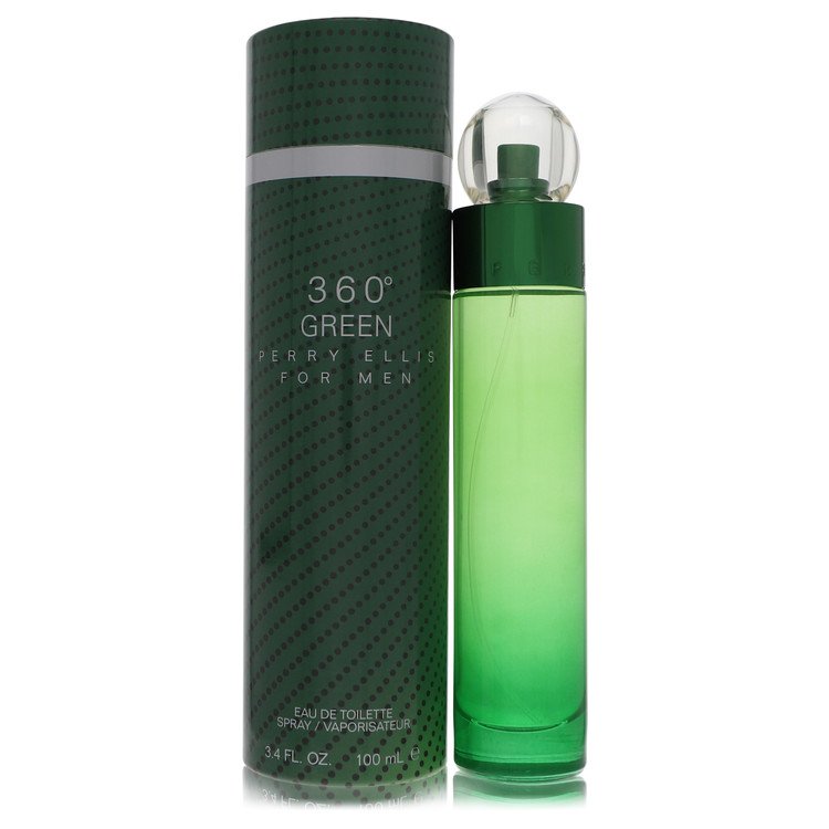 perry ellis 360 green by perry ellis eau de toilette 3.4 oz