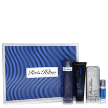 paris hilton cologne gift set - 3.4 oz  eau de toilette spray + 3 oz body wash + 2.75 oz deodorant stick + .25 mini edt spray --