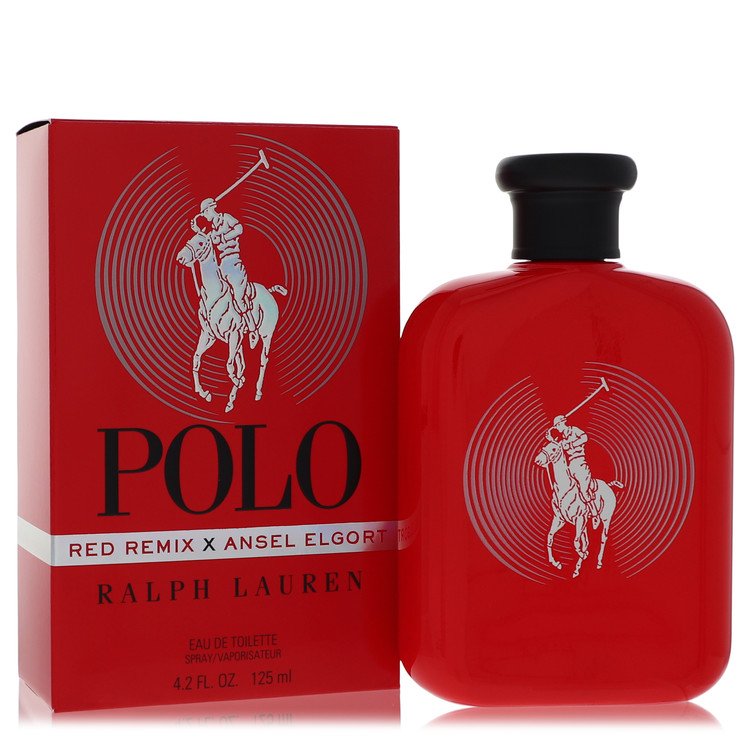 polo red remix by ralph lauren eau de toilette spray 4.2 oz