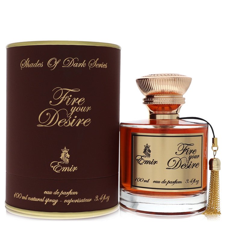 paris corner emir fire your desire by paris corner eau de parfum spray (unisex) 3.4 oz
