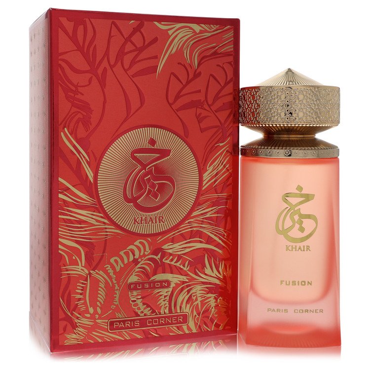 paris corner khair fusion by paris corner eau de parfum spray (unisex) 3.4 oz