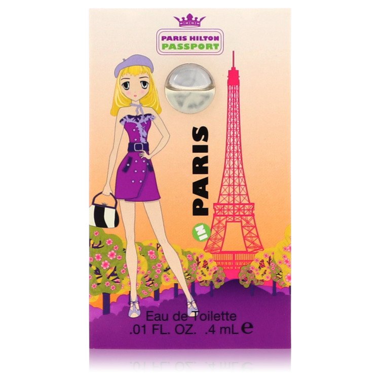 paris hilton passport in paris by paris hilton vial (sample) 0.01 oz