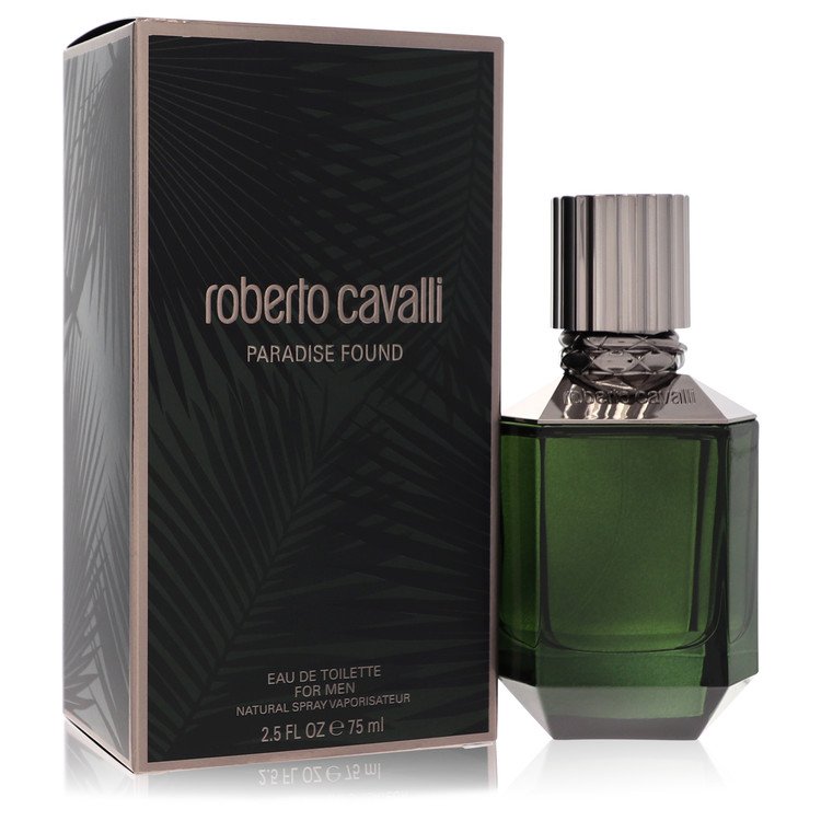 paradise found by roberto cavalli eau de toilette spray 2.5 oz