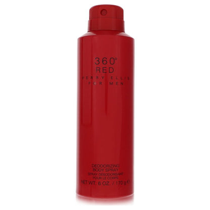 perry ellis 360 red by perry ellis deodorant spray 6 oz