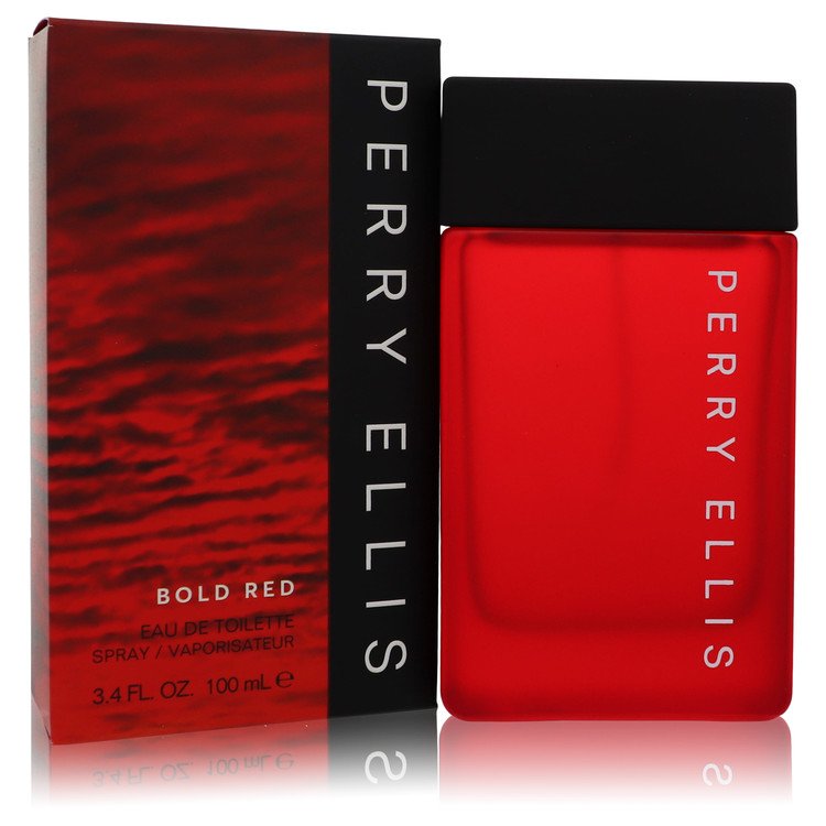 perry ellis bold red by perry ellis eau de toilette spray 3.4 oz