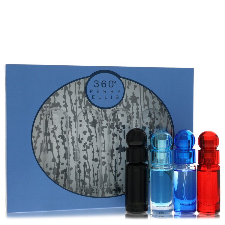 perry ellis 360 by perry ellis gift set -- four piece travel gift set includes --