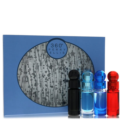 perry ellis 360 by perry ellis gift set -- four piece travel gift set includes --