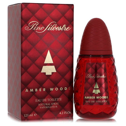 pino silvestre amber woods by pino silvestre eau de toilette spray 4.2 oz
