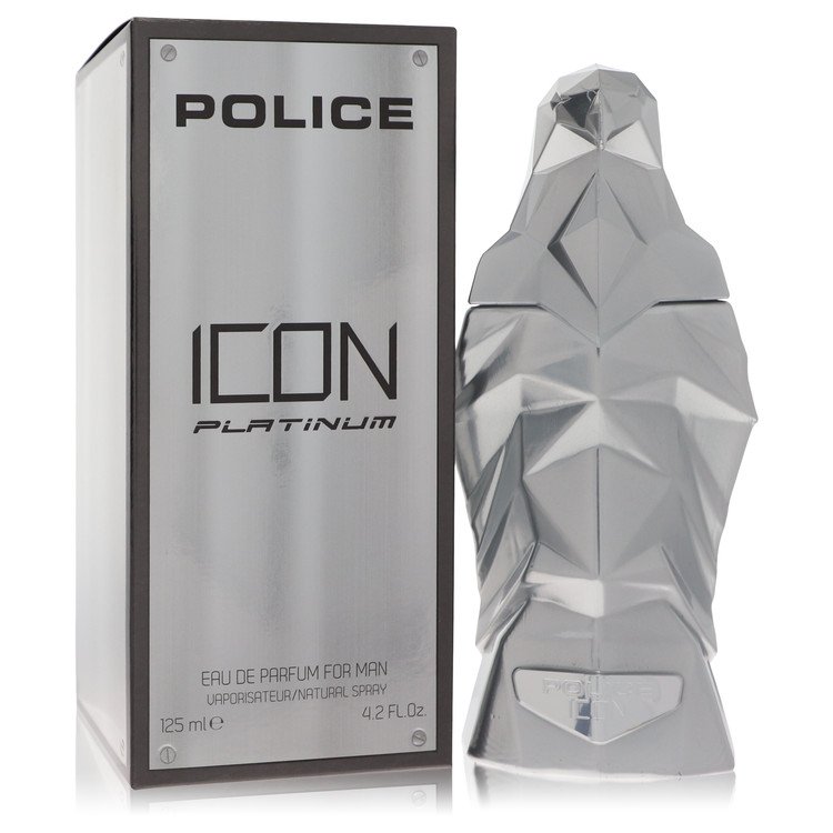 police icon platinum by police colognes eau de parfum spray 4.2 oz