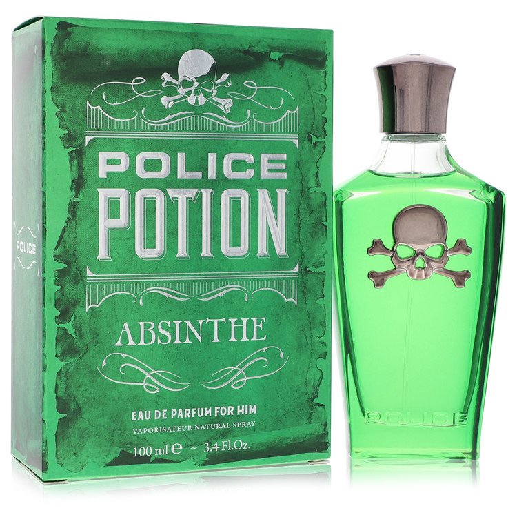 police potion absinthe by police colognes eau de parfum spray 3.4 oz