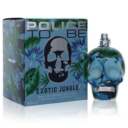 police to be exotic jungle by police colognes eau de toilette spray 4.2 oz