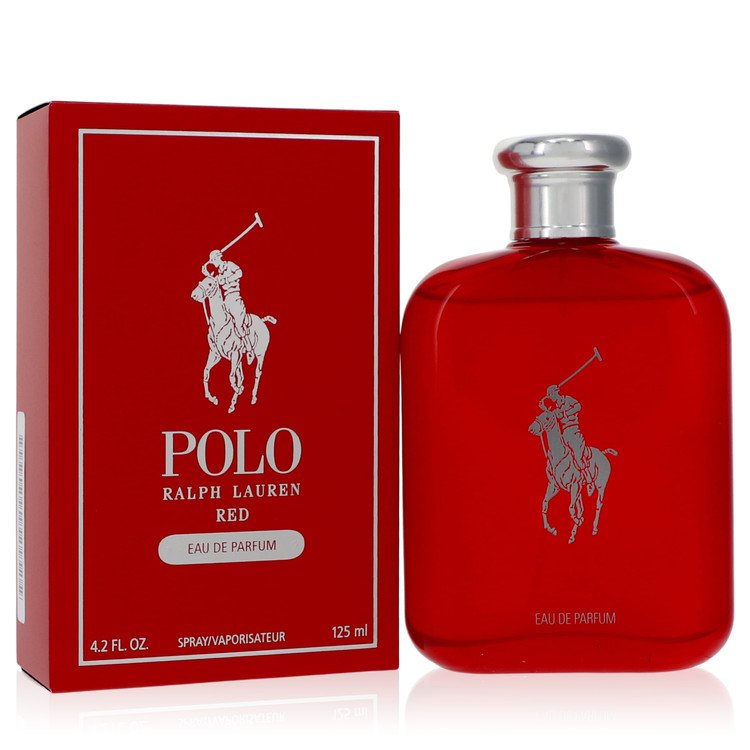 polo red by ralph lauren eau de parfum spray 4.2 oz