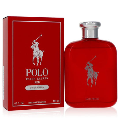 polo red by ralph lauren eau de parfum spray 4.2 oz